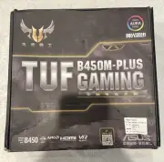 Asus TUF B450M Plus Gaming Motherboard - AM4, Micro ATX,
