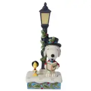 Enesco Peanuts Snoopy Carolling Figurine (21.5cm)