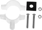 Angoily 1 Set Of Plastic Pipe Clamp Quick Release Hose Clamp Tube Clip Holder Water Supply Pipe Clip For Kitchen Drain Wastewater Fixing