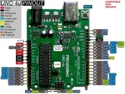 AVR128DA28 Produino Ink 4u Development Board Compatible With Arduino Uno