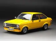 NEW SUNSTAR 1:18 Scale - 1976 Ford Escort Mk2 1600 RS Mexico in Yellow