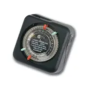 Kichler 15557 Plug-In Mechanical Timer for Plus or Professional - Black
