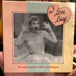 2000年《我愛露西》I LOVE LUCY 1951年美國喜劇 卡片+信封組