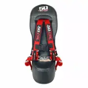 RZR Childs Middle Bump Seat Red Safety Harness Combo Polaris XP 1000 Turbo S 900