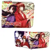 Rurouni Kenshin Bi-Fold Wallet - KENSHIN AND KAORU New (Himura Kamiya Billfold)