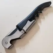 COLLECTABLE WINE CORKSCREW, BOTTLE CAP OPENER 4.75 Inches- DOUBLEUP ,PELLER EST
