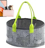 Felt Carrying Case, Felt Travel Case - Hearing Doll Storage Suitcase - Multifunctional Extra Space Felt Fabric Case for Portable Carrying for the Game