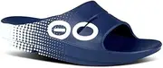 [OOFOS] OOahh Unisex Slide Sandals - Lightweight Recovery Footwear Reduces Stress on Feet, Joints & Back Machine Washable
