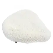 Sunlite Fur Seat Cover Large Cruiser/Exerciser White