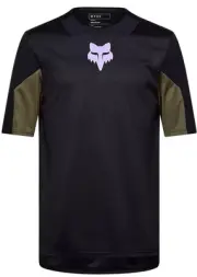 Fox Racing Defend Park Mens SS MTB Mountain Bike Jersey Black