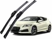 QILING Windshield Wiper Blades for Ho&nda CR-Z 2010-2016 Front Wiper Blades Brushes Cutter U J Hook