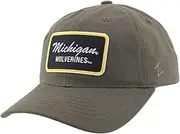 Zephyr ZHATS Standard NCAA Officially Licensed Hat Handyman Brick Gray