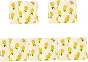 Mobestech 5pcs Non- Strap Pads for Female Patients Washable Reusable Polyester Cushion Soft Skin-friendly Support for Comfort for and Everyday Use