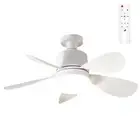 Ceiling Fans with Light Remote Control Socket Fan light Quiet Ceiling Fan