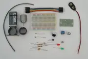 Basic Beginners Electronics Prototyping Breadboard Kit - Transistor Switch Kit