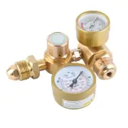 Gas Welding Regulator Argon CO2 Gauge TIG MIG Flowmeter 4500psi Cylinder Pressur