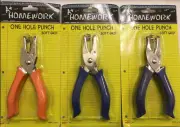 One-Hole Punch, Soft-grip Handle, Assorted Colors, Select