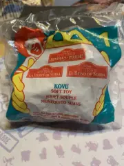 1998 McDonald’s Lion King II Simba’s Pride Toy #1 Kovu Soft Toy - New in Package