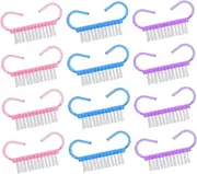 HONMEET 30pcs Cleaning Nail Brush Cleaning Brush Portable Nail Dust Brush Portable Nail Clean Brush Nail Cleaner Brush Small Brush for Nails Dusting Brush for Nails Nail Cleanup Brush Pp