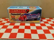 Matchbox Superfast No59 Fire Chief car EMPTY REPRO BOX ONLY NO CAR