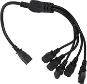 Power Adapter Cable, Splitter Cable, Y Splitter Power Plug Cord, Suitable for Providing A Clean and Organized Setting