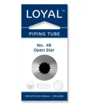 Loyal No. 4B Open Star Piping Tip