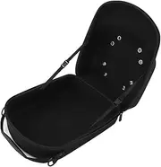 [Denash] Hat Travel Case, Lightweight EVA Crush Proof Hard Hat Case Black Large Capacity for Trips