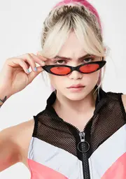 [Petals and Peacocks] Baby Meow Cat Eye Sunglasses