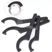 Adjustable Collet Chuck C Hook Spanner Wrench for 22-260mm Round Nut Hand Tool