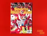 Sports Illustrated Nov 2018 cover art 2x3" fridge magnet Mahomes Next Dimension