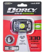 NEW Dorcy 41-4359 330-Lumen USB Rechargeable Motion Sensor Headlamp