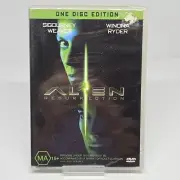 Alien: Resurrection (DVD, 1997) Winona Ryder Sigourney Weaver Brad Dourif Dan He