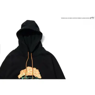 WODEN "Furbo9 Slogan Hoodie" | 黑