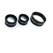 Ophthalmology Black Colour 20D 90D & 78D Double Aspheric Lens With Manual