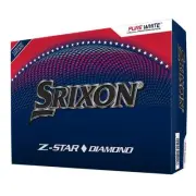 Srixon Z-Star Diamond Limited Edition USA Golf Balls (White, 12pk) 1 Dz 2025 NEW