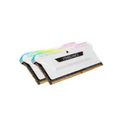 Corsair Ddr4 3600Mhz 32Gb 2X16Gb Dimm Vengeance Rgb Pro White Heatspreader