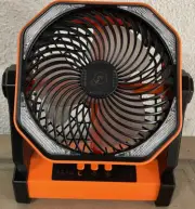 Camping Fan for Tent with LED Lantern, 20000mAh 58hs Battery Operated Fan