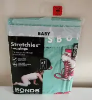 Bonds Baby Stretchies Legging size 1 (12-18 months) - Rollerskates design