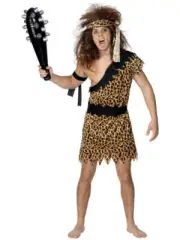 Leopard Print Caveman Costume