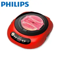 在飛比找陽信商店街優惠-【Philips 飛利浦】不挑鍋黑晶爐-活力紅 (HD498