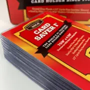 100ct CBG Card Saver I 1 Large Semi Rigid PSA Grading Submission Holders