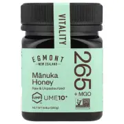 Manuka Honey, Raw & Unpasteurized, UMF™10+, MGO 265+ , 8.8 oz (250 g)