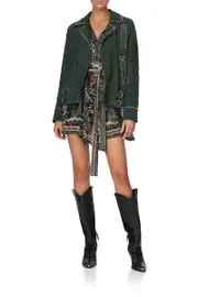 STUDDED BIKER JACKET AMONG THE GUMTREES