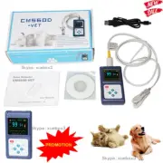 Veterinary pulse oximeter Handheld SPO2 Pr monitor ear Tongue Probe+ Software