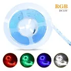 5-20m RGB COB LED Strip Lights 12V 576LEDs/m Flexible Cabinet Party Tape Light