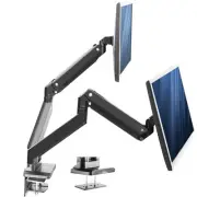 VIVO Dual Monitor Counterbalance Desk Mount Stand + USB, Fits Screens up to 38"