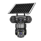 Solar WiFi Camera with Dual Induction Motion Detection and Notifications