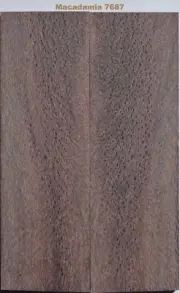 Outstanding Stabilized Macadamia knife scales #7687, gun grips, box wood