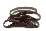 1/2 X 24 Inch 120 Grit Aluminum Oxide Air File Sanding Belts, 20 Pack