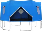 Trampoline Tent Trampoline Top Round Shade Cover, Waterproof And Sunscreen Protective Tent Cover For Camping, Winter, Rain, Summer, RV, Garden, Backyard